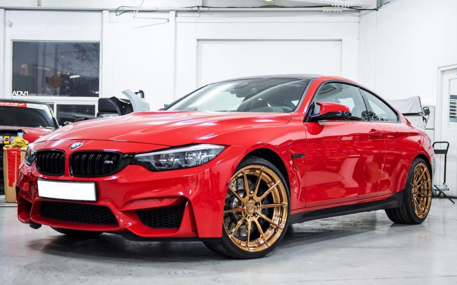 BMW M4 Coupe on ADV.1 Wheels (ADV10 M.V2 CS) (F82) '2016